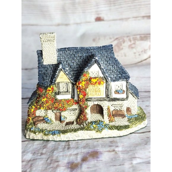 Vintage David Winter Hog Head Beer House 1985 Hand Made Hand Painted Figurine - Picture 7 of 16